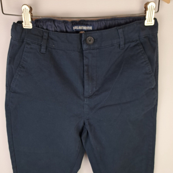 H&M Boys Pants NWT Navy Blue Chinos Sz 12-13 year School Uniform - Picture 4 of 12